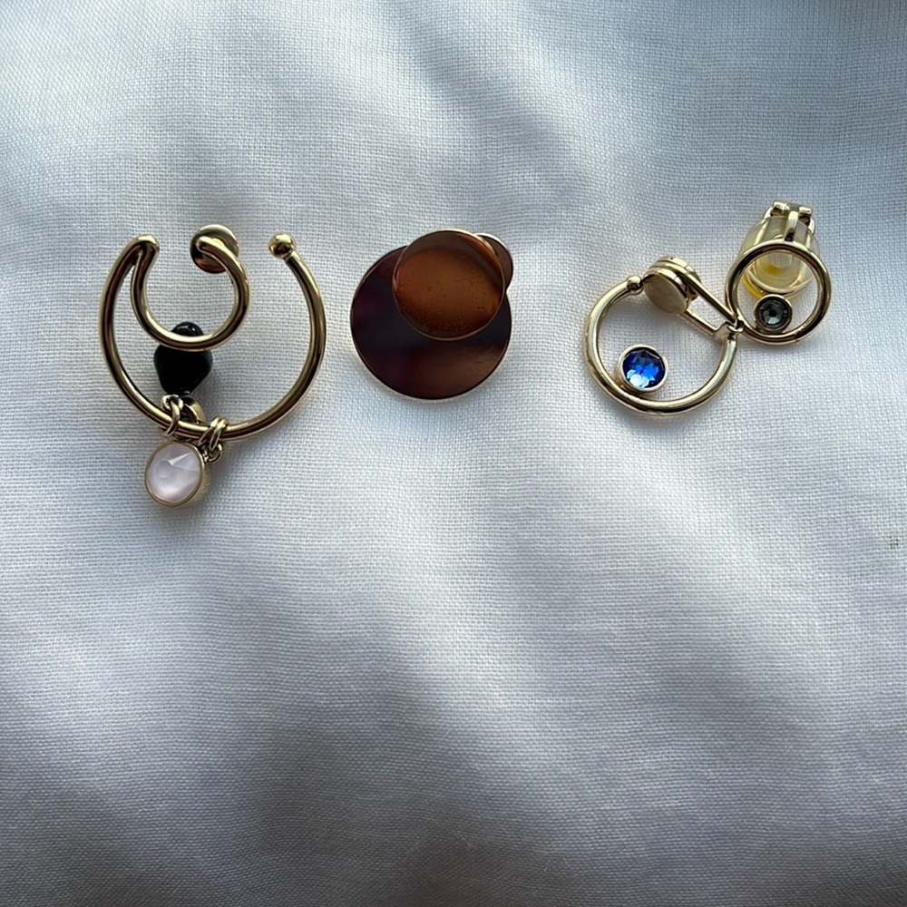 Christian Dior stud earring set